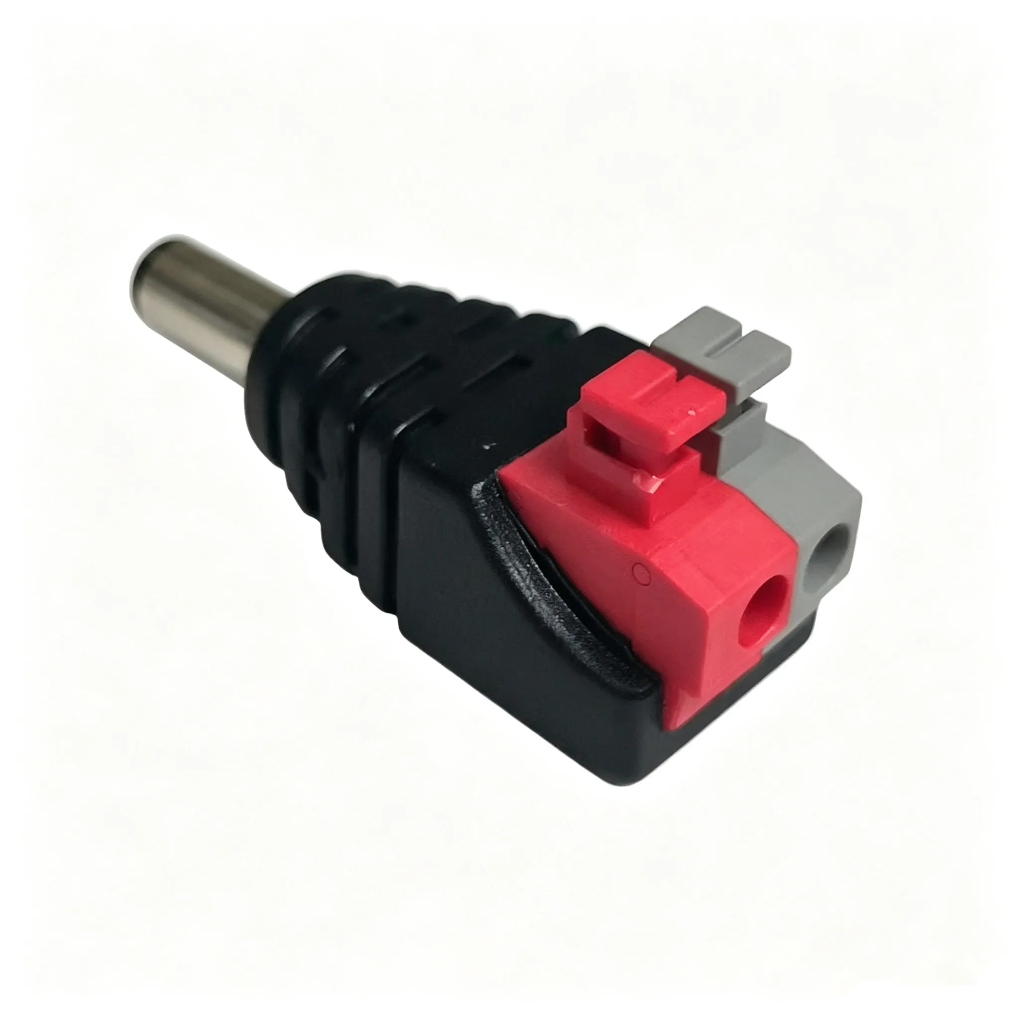 20/100pcs DC Power 2.1mm x 5.5mm Connector Plug Jack Male Socket Barrel Adapter for CCTV Camera LED Strip Supply Terminal Press view 6