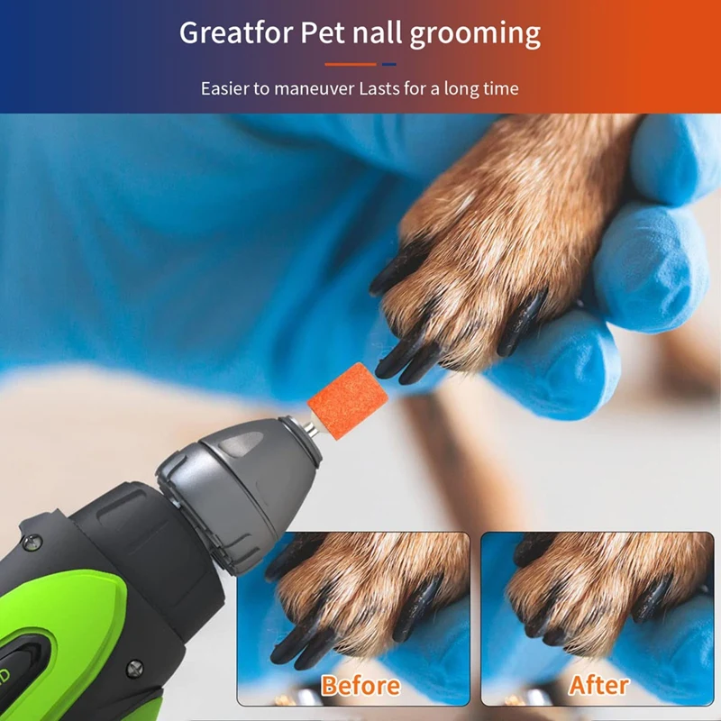 لقم صنفرة ABBO لأداة دريمل الدوارة، لقم ثقب صنفرة الحجر مع ساق 1/8 بوصة، ملحقات صنفرة 3 أشكال