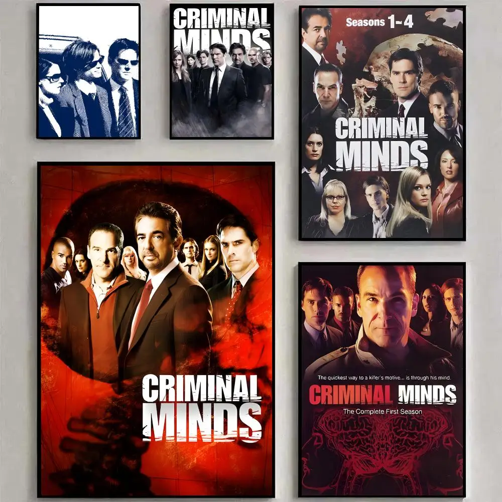 Criminal Minds Poster HD Prints Painting Wall Art For Living Room Home Bedroom Decoration