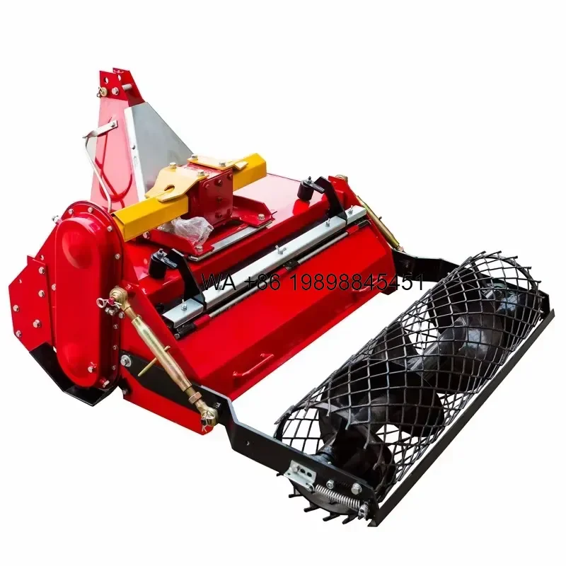 Wmwmnu for 35-50HP Farm Tractor 3 Point PTO Drive Burying Tiller Rock Picker Mounted Stone Collector Agricultural