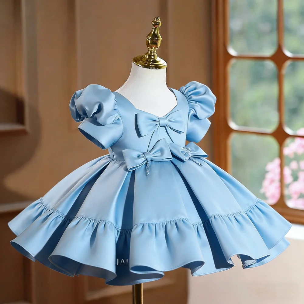 Evening Formal Dresses Performance Princess Gown Birthday Party New Years EidsGirls Dress Host Pageant Show Piano Recital