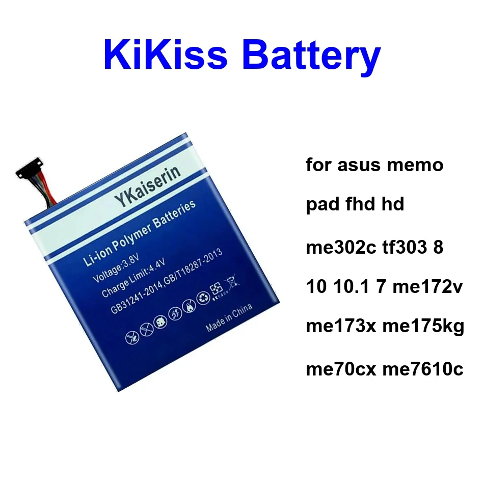 

C11P1311 B11P1405 C11P1330 Battery For Asus Memo Pad Fhd HD me302c TF303 8 10 10.1 7 me172v me173x me175kg me70cx me7610c