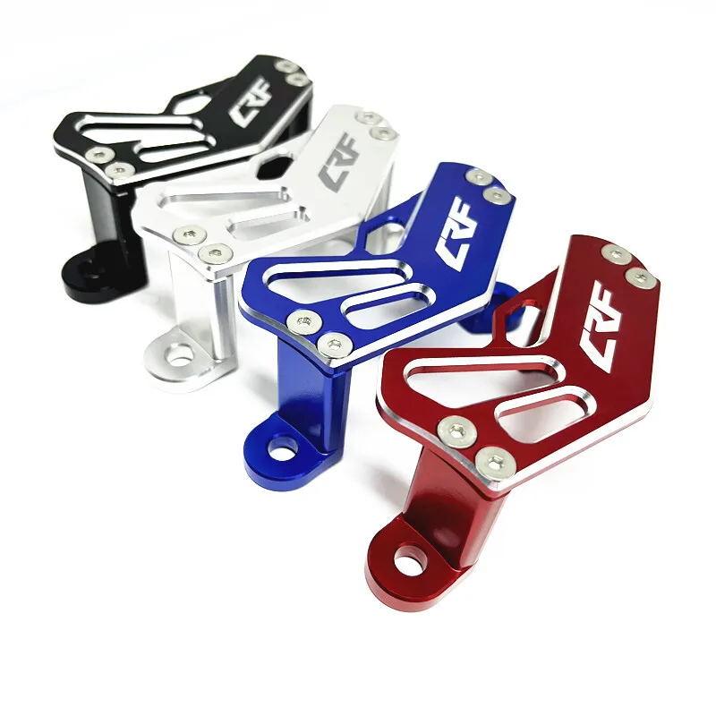 For HONDA CRF 150R CRF150R CRF250R 250X CRF450R 450X  CRF LOGO Rear Brake Caliper Guard Sprocket Guard Chain Cover