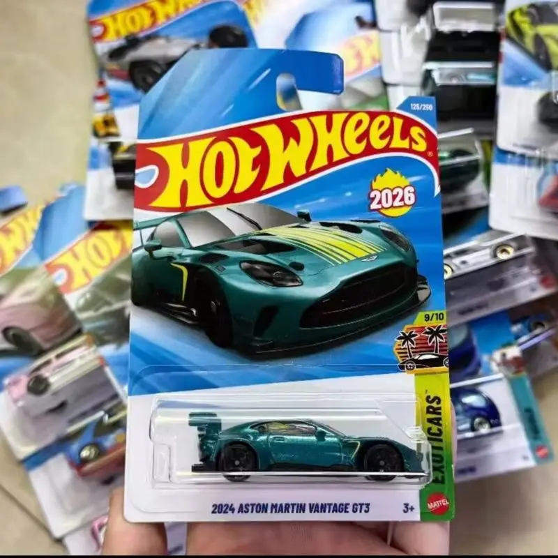 New Hot Wheels 2026 F Case 1/64 Mainline Series Ford Gt Race Aston Martin Lamborghini Collectible Die-Cast Vehicle Model Toy Car view 4