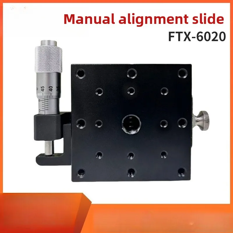 FTX-6020 Series Calibration Slide Precision Positioning Linear Manual Ball Guide Slide