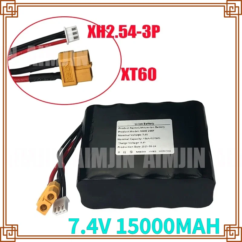 

Аккумуляторная батарея 3S5P 12В 17.5Ач, литий-ионная, перезаряжаемая, 12.6В, для различных радиоуправляемых самолетов и квадрокоптеров, разъемы XH2.54-4P XT60