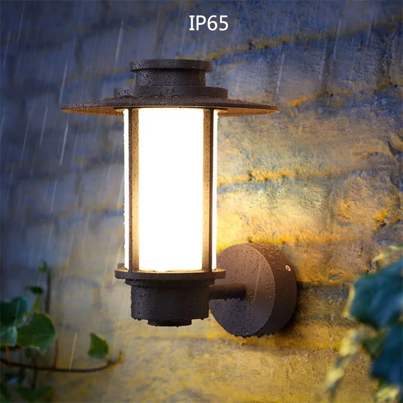 ·TYLA Outdoor Wall Lamps Classical LED Lighting Waterproof IP65 Sconces For Home Porch Villa Decoration