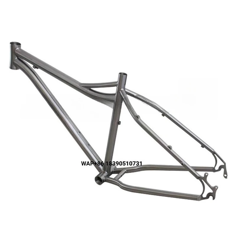 

Titanium Fat Bike Frame for Mountain and Road Bicycles