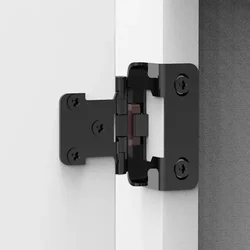 10PCS Cabinet Wardrobe Door American Style 270 Degree Folding Black Hinge