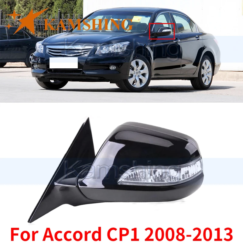 

Kamshing For Accord CP1 2008-2013 8Pin/Wire Car Outside Rear View Mirror Side Mirror Reversing Back Parking Mirror Assembly