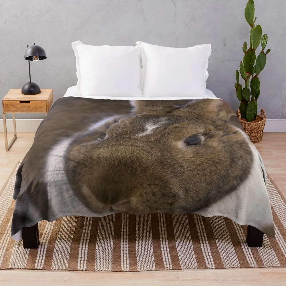 

Big bunny loves you Throw Blanket Fashion Sofa Blankets Sleeping Bag Blanket