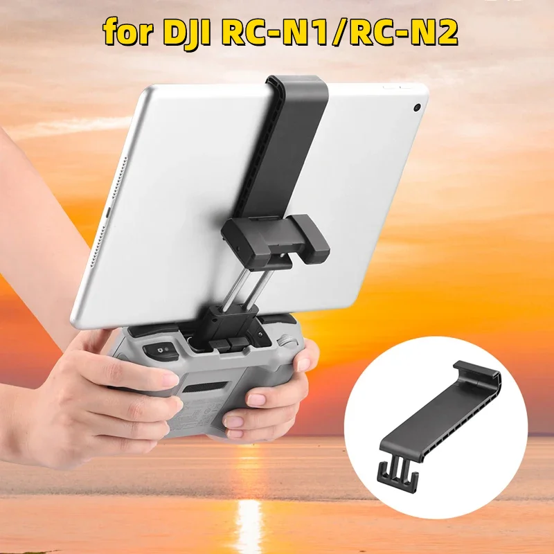 Drone Remote Control Tablet Extended Bracket Mount for DJI NEO/Air 3/MINI 4K/4 PRO/2S/Mini 2/Mavic 3 RC N2 N3 Tablet Clip Holder