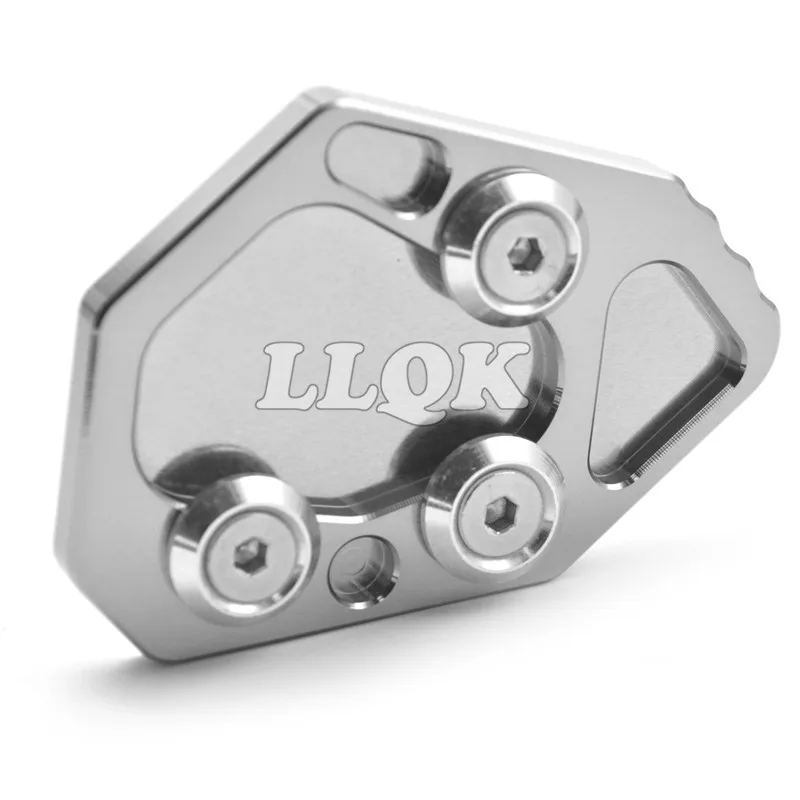 دراجة نارية مسند جانب مسند تمديد وسادة القدم ، لوحة جانبية تكبير الوسادة ، BMW F800R HP2 R1200S ، CNC #4