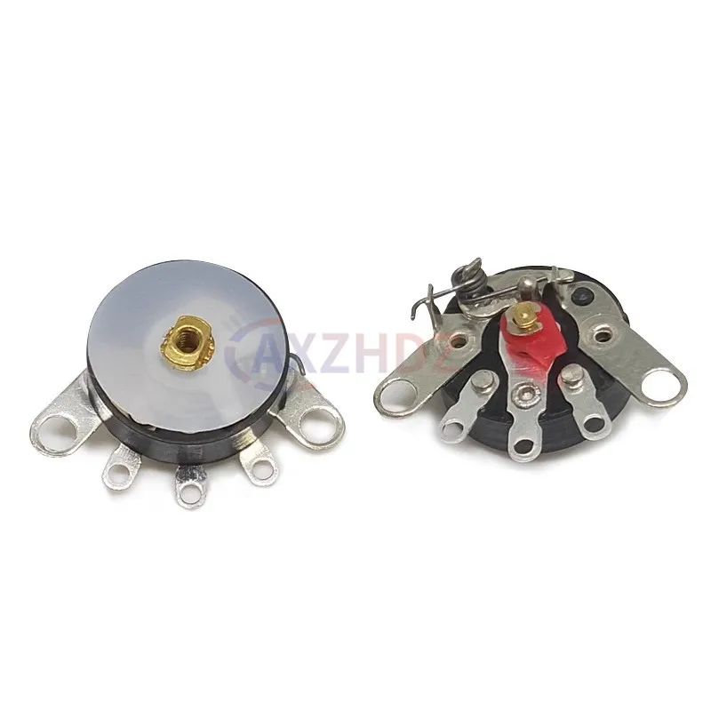 10PCS 10K 50K RV12MM Potentiometer RV12 B503 B103 B10K B50K Power Amplifier Volume Potentiometer With Switch Adjustable Resistor