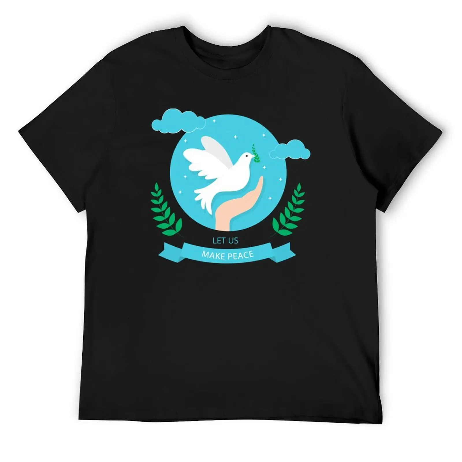 

Let Us Make Peace GreenPeace Greenpeace T-Shirt baggy shirts cute tops Luxury man t shirt men