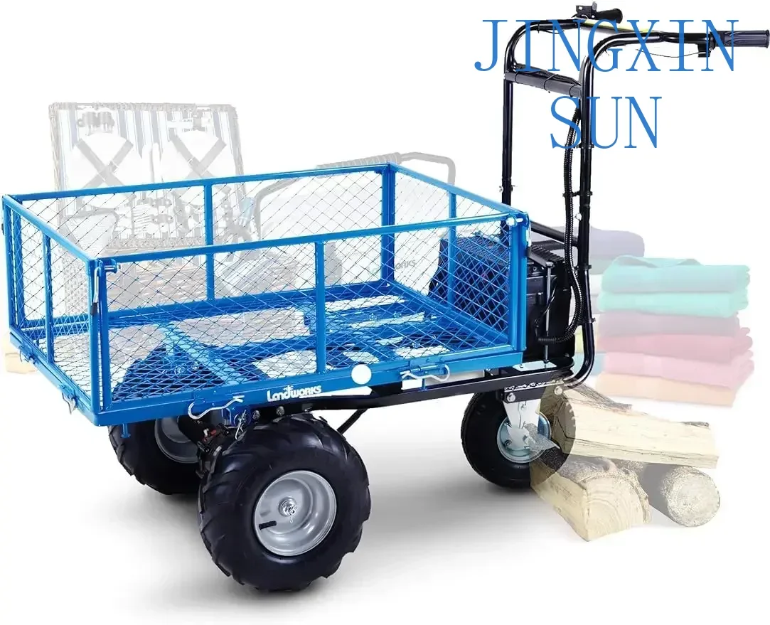 High Quality for Hand Truck Power Wagon Super Duty Electric 500W Battery Driven Max 500Lbs Load and 1000Lbs Towing