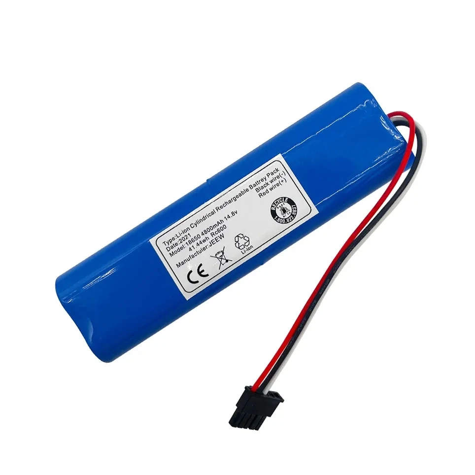 Xiaomi 100% new original 14.8V 18650lithium battery is suitable for VIOMI V2 Pro, VRVCLMB21B Xiaomi STYJ02YM battery accessories