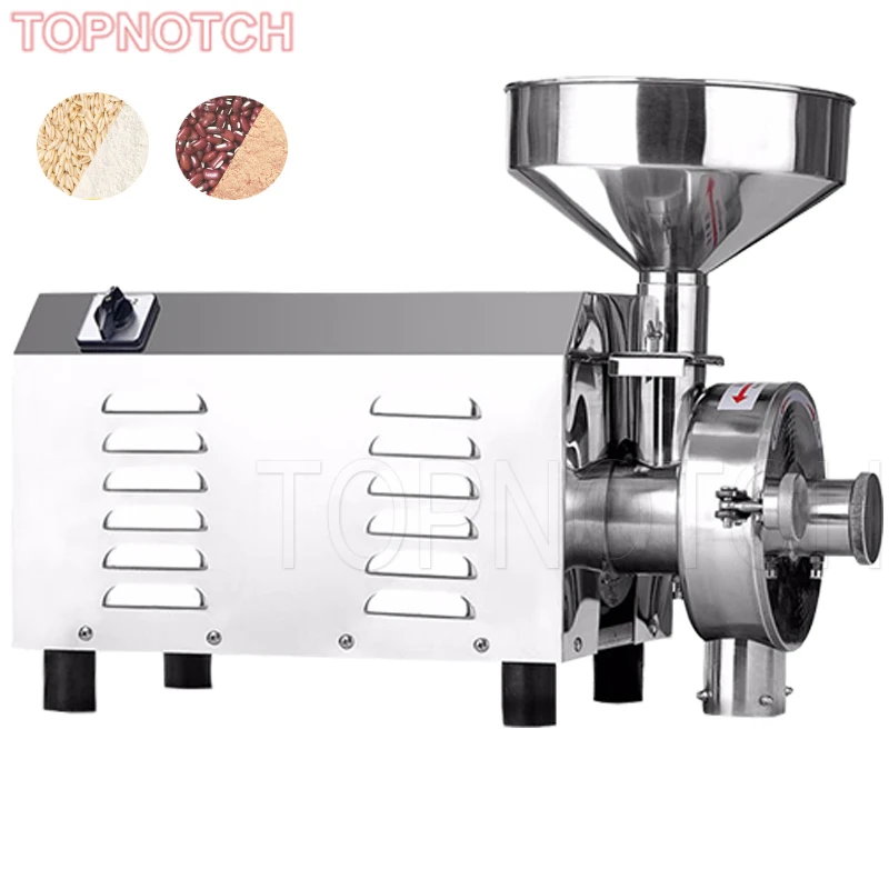 Powder Grinder Spice Grinder Grain Crusher Large Commercial High Capacity Stainless Steel