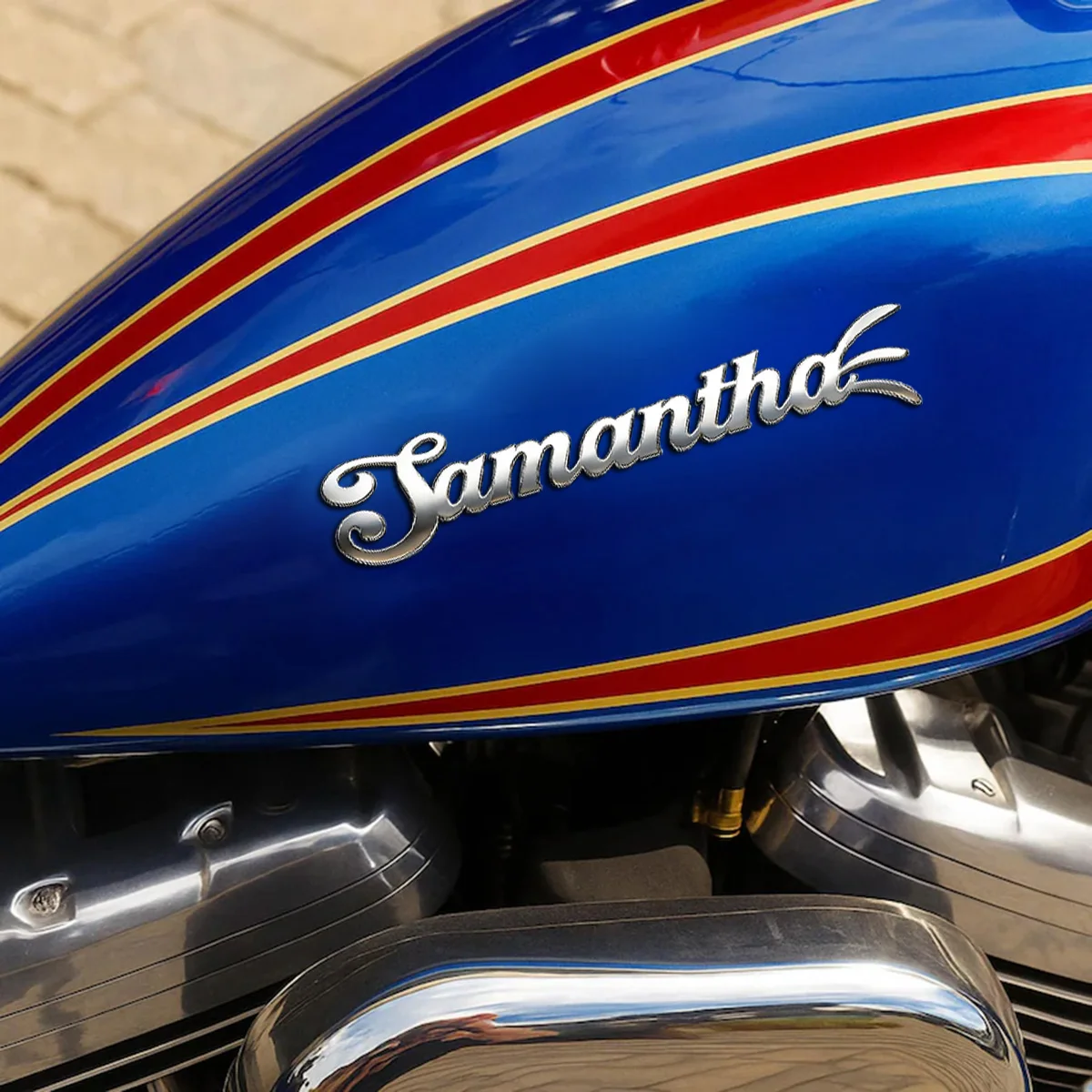 

New Custom Art Text Car Sticker Turbocharged Turbo Metal Steel 3D Badge Car Modification Accessories Rear Marked Side Marking