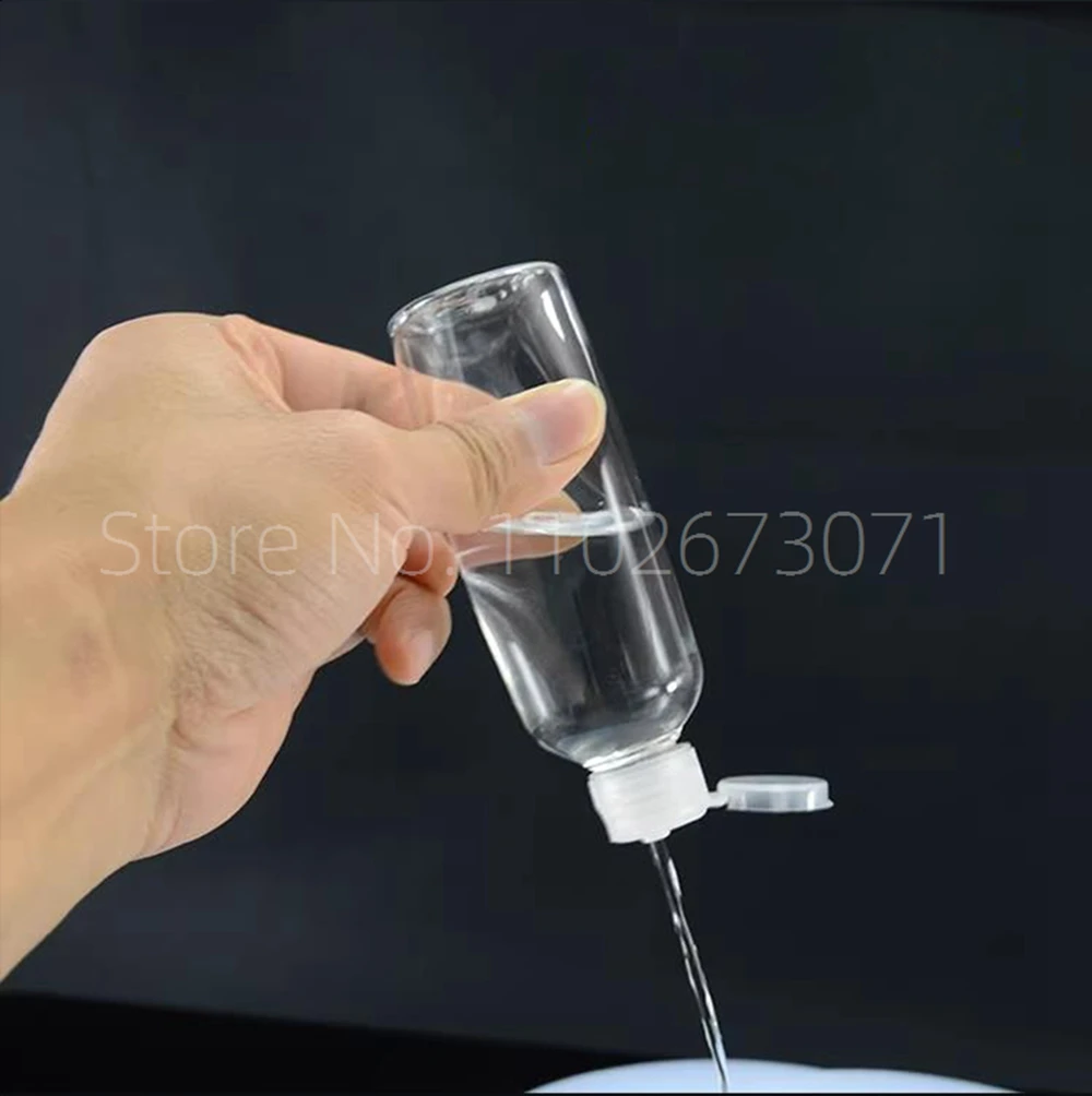 5ml-120ml Clear empty bottle Plastic portable bottle Travel Container Refillable Cosmetic Container Refillable squeeze bottle