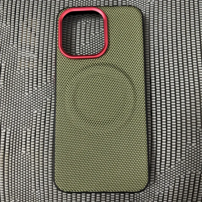 حافظة مغناطيسية لهاتف اوبو فايند X9 برو MagSafe من النايلون المنسوج غير اللامع غطاء صديق للبشرة لـ Find X9Pro 5G ممتص للصدمات