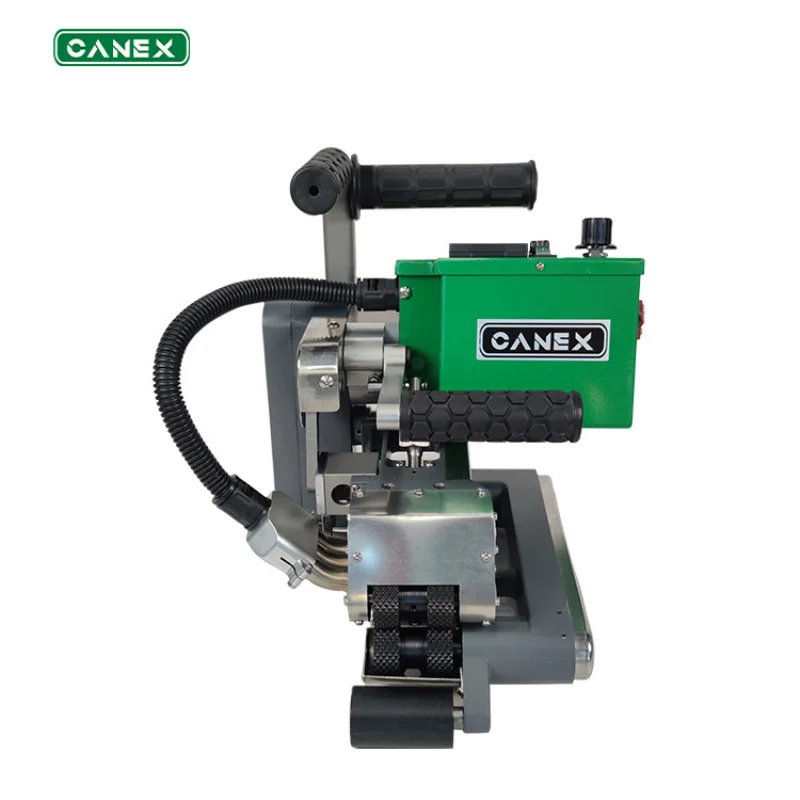 CANEX CX500L Green Color Pond Liner Welder 1800W Hot Wedge Welding Machine Overlap welder in Reservoir