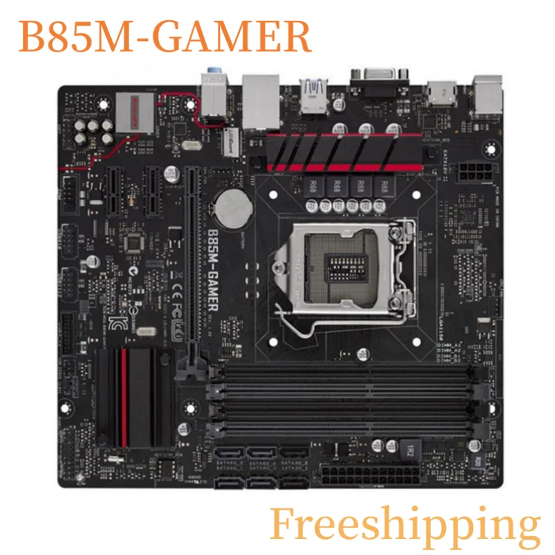 

Для ASUS B85M-GAMER материнская плата LGA1150 DDR3 Материнская плата 100% протестирована полностью работает