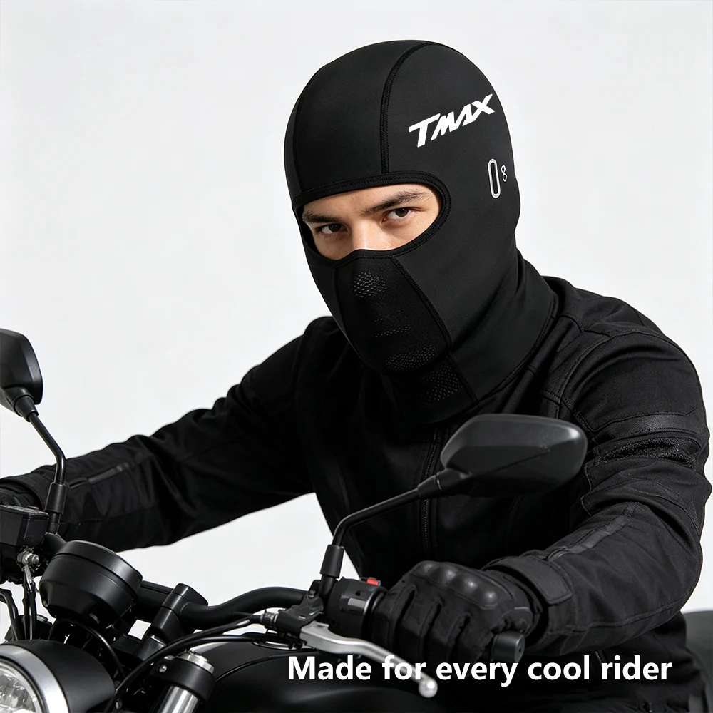 For Yamaha TMAX 530 / TMAX 560 (2008-2026) – Summer Cooling Motorcycle Balaclava, Breathable Full Face Mask with UV Protection