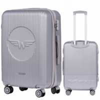 Wings BAGGAGE Travel Medium Suitcase ABS Double Wheels Combination Lock 24\