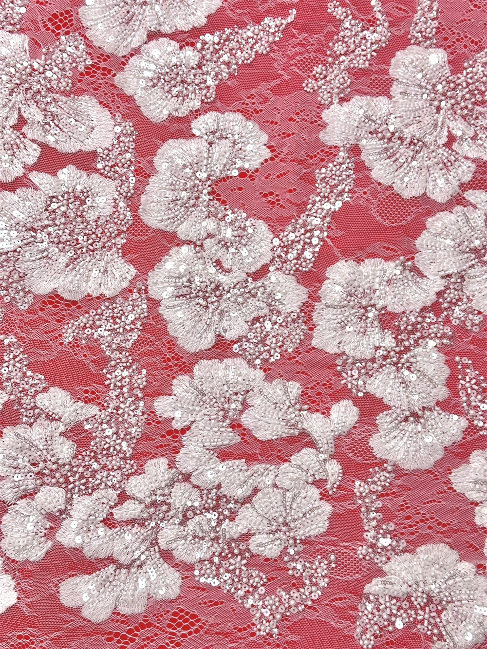 

Африканское кофейное кружево с высококачественными пайетками, нигерийская ткань с бисером, французский сетчатый тюль с жемчугом и бусинами, кружевная ткань с пайетками 2026 для шитья