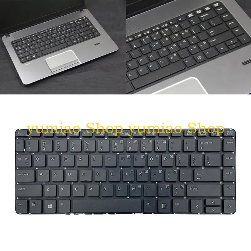 587B جهاز كمبيوتر محمول من لوحات المفاتيح الإنجليزية الأمريكية مع جزء الإضاءة الخلفية لبروبوك 430 G1