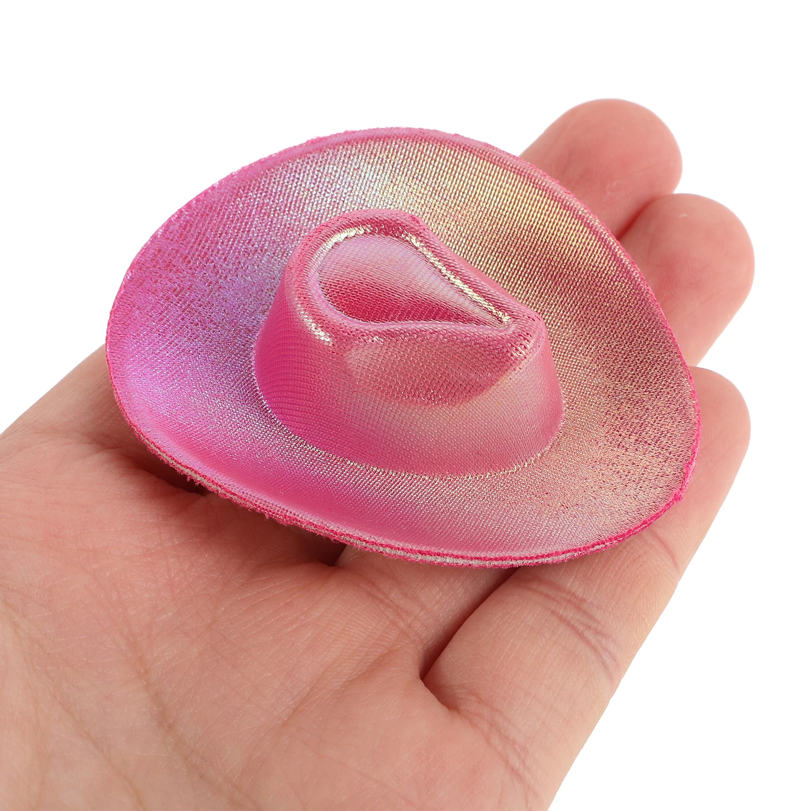 6 stuks Mini Western Cowboy Cowgirl Hoeden Leuke Plastic Caps voor Feestdecoratie Fles Toppers Craft Supplies Cowboyhoeden voor Feest