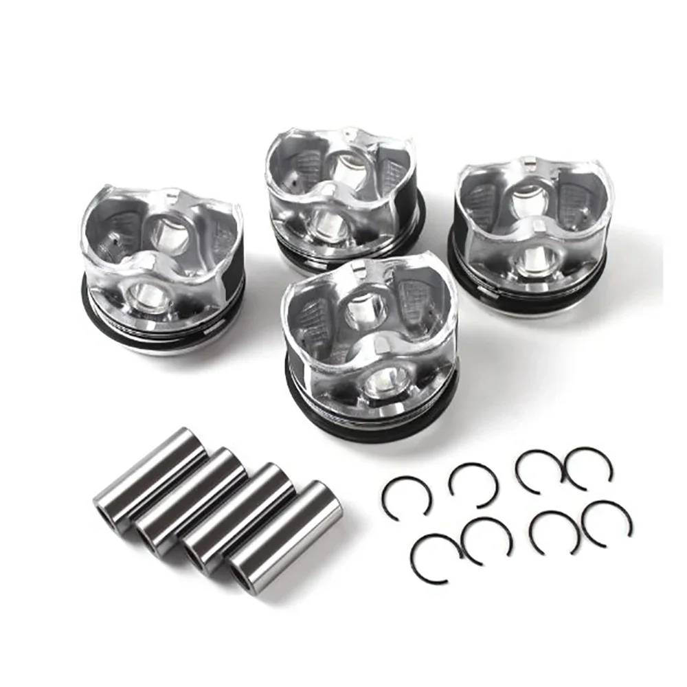 Pop 4pcs Engine Piston Ring Kit+0.5 83mm For VW GTI Jetta Golf Pass Tiguan Audio A3 2.0TSI/TFSI DOHC EA888 2.0T Car Parts