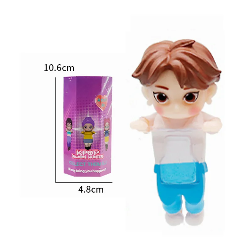 Nowość-Hit 2025 K-pop Demon Hunters Kolekcjonerskie Mini Figurki Blind Box Derpy Tiger Rumi Mira Zoey Sussy Doll Prezent dla Fana na Boże Narodzenie