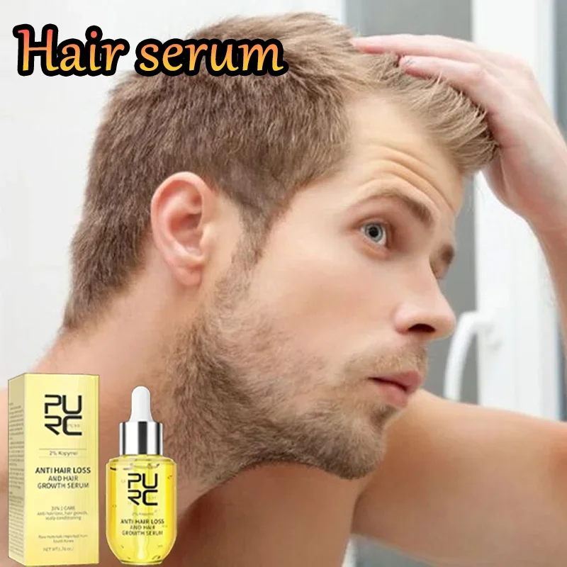 Óleo para crescimento capilar – Fórmula natural para saúde do couro cabeludo e fortalecimento do cabelo para homens e mulheres