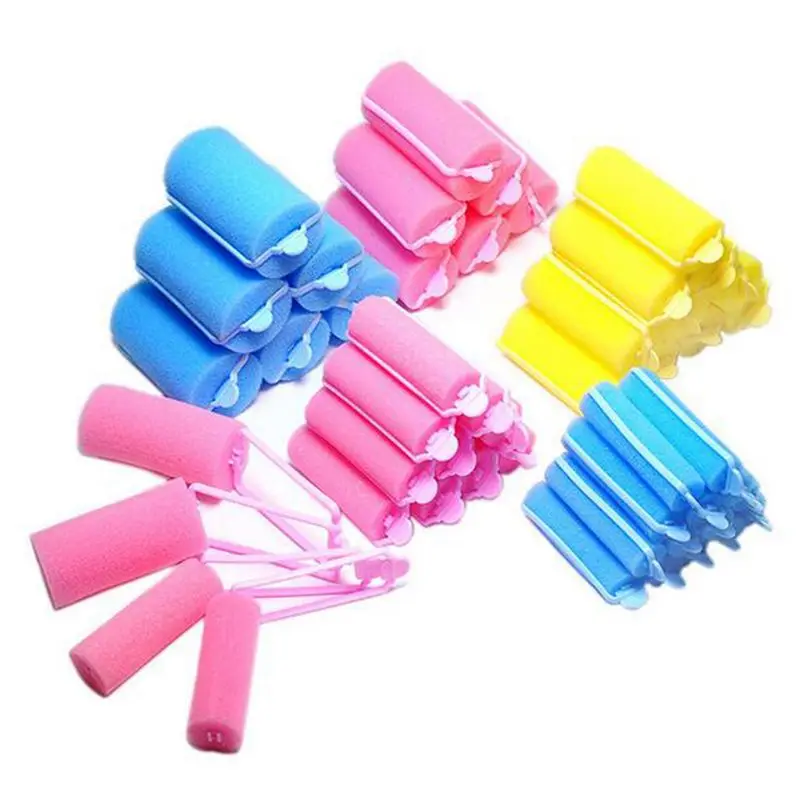 

Magic Sponge Foam Cushion Hair Styling Rollers Popular Foam Soft Sponge Hair Roller Hair Curler Roller (2.0Mm)