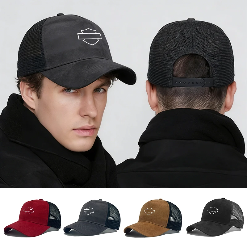 

Motorcycle Outdoor Casual Hat Breathable Baseball Cap For Harley-Davidson PAN AMERICA 1250 S PA1250 Sportster S 1250 RH1250 S