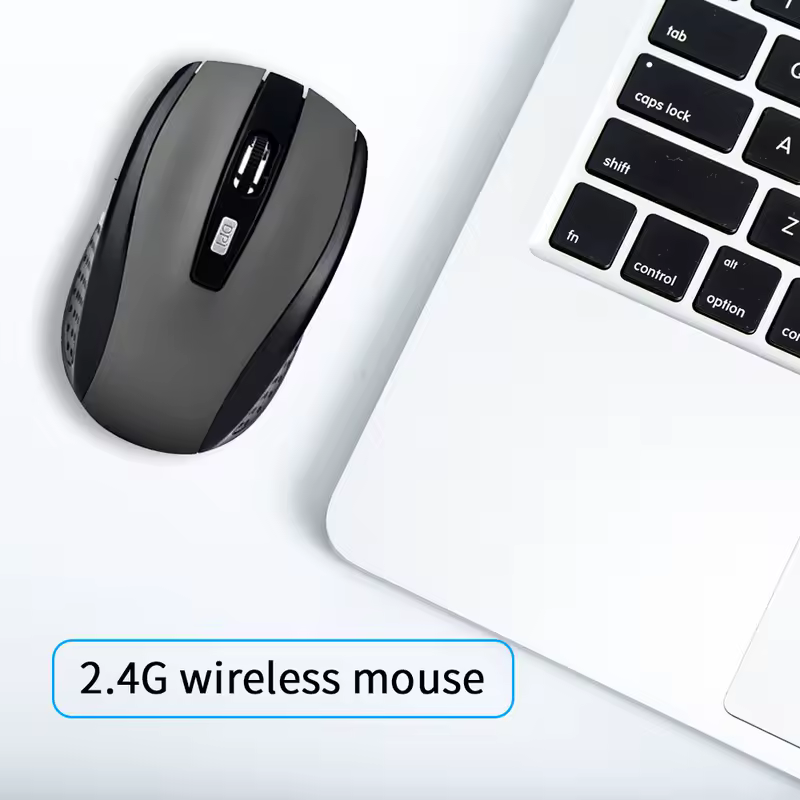 Wireless Mouse Silent Mouse 2.4G Portable Mobile Optical Office Mouse Adjustable DPI Levels for Notebook PC Laptop MacBook - Image 2
