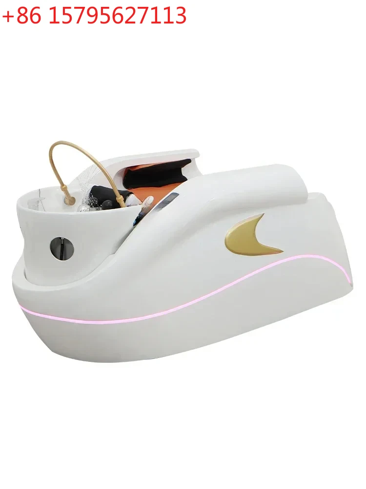 

Новая интеллектуальная электрическая массажная кровать для мытья головы с циркуляцией воды, функцией фумигации и многофункциональным применением