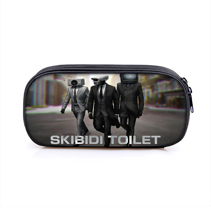 Skibidi Toilet Pencil Bag Skibidi Toilet Bag Speaker Man Tv Man Camera Man Cameraman Boss Bag Pencil Case For Students