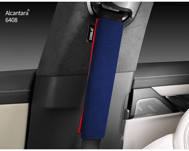 Für Subaru BRZ Legacy SIT Forester Crosstrek Innenraumzubehör Autosicherheitsgurte Schulterprotektor Abdeckung Wildleder-Verkleidung – Detail 14