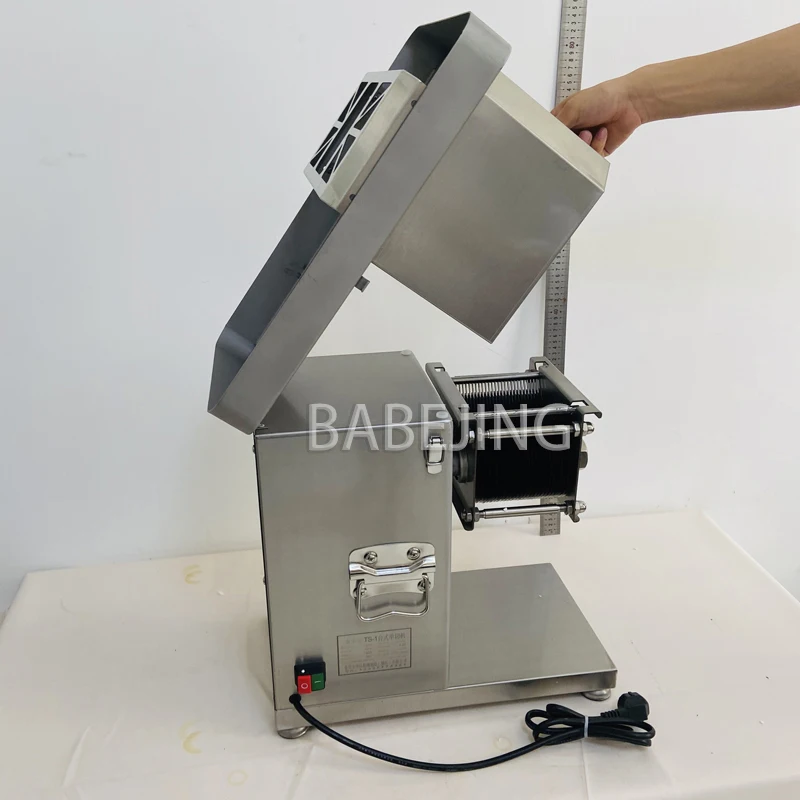 Коммерческая бытовая мясорубка, автоматический измельчитель, электрическая многофункциональная нарезка для говядины