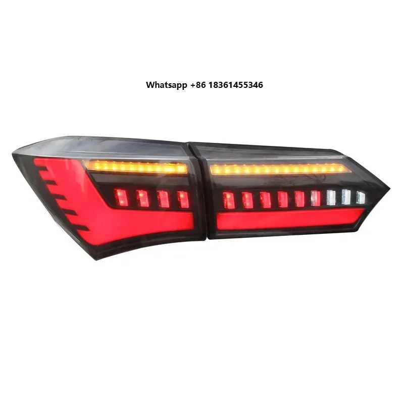 

For 2014-2019 11TH GEN Sedan E210 Car Rear Lamp Assembly Motion LED Tail Lights