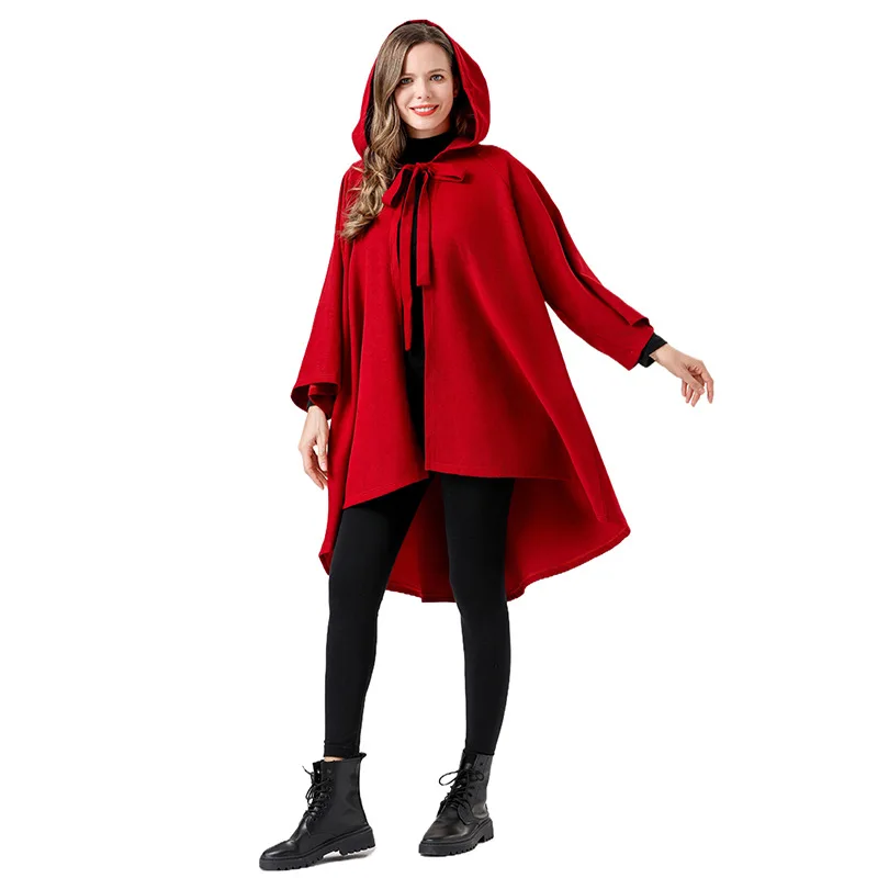 New loween Cosplay Red Bla Wizard Robe with Sve Adult Women's Medieval Witch Costume Death God Suit Ethnic Stage Costume