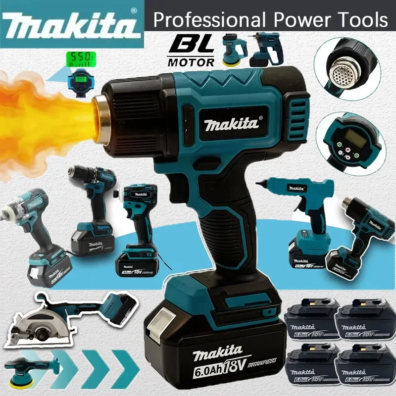 

2026 Оптовая продажа инструментов Makita: Термофен электрический, беспроводная ручная сабельная пила, портативная пила, электроинструменты