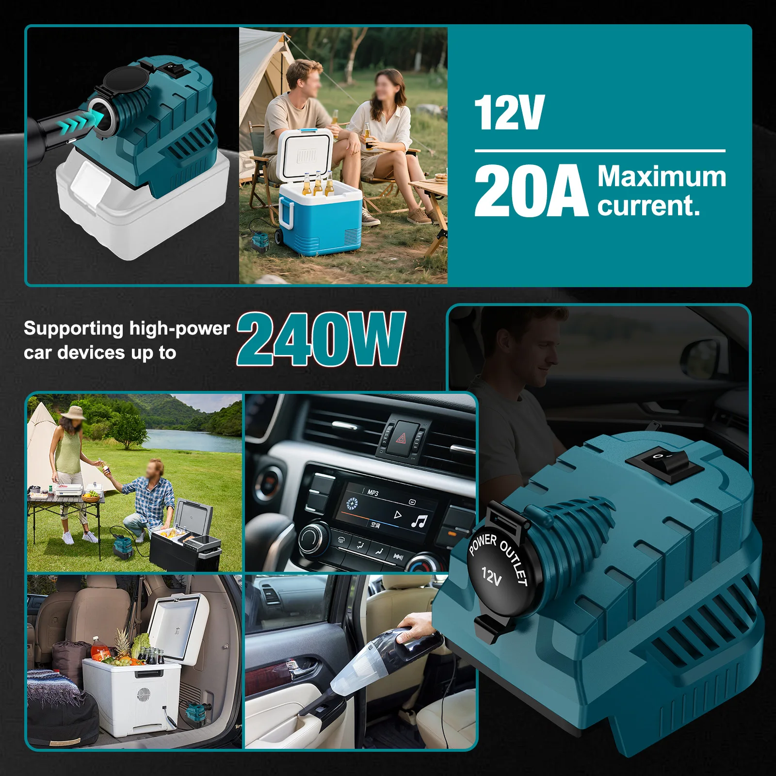 15-21V Batterij Converter Adapter Oplader Usb-poort Voor BL1850 BL1860B BL1840B Voor BL1830 BL182 BL1815 Batterij snel Opladen