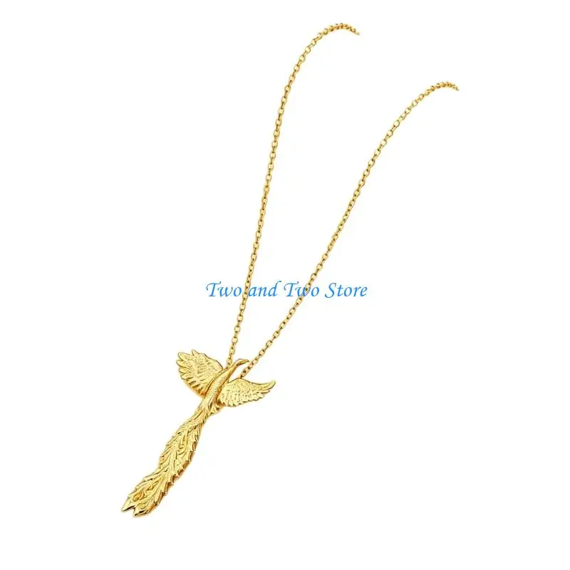 HX6F Beautiful Phoenixes Inspired Jewelry Collection Necklace/Earrings/Ring Bracelet