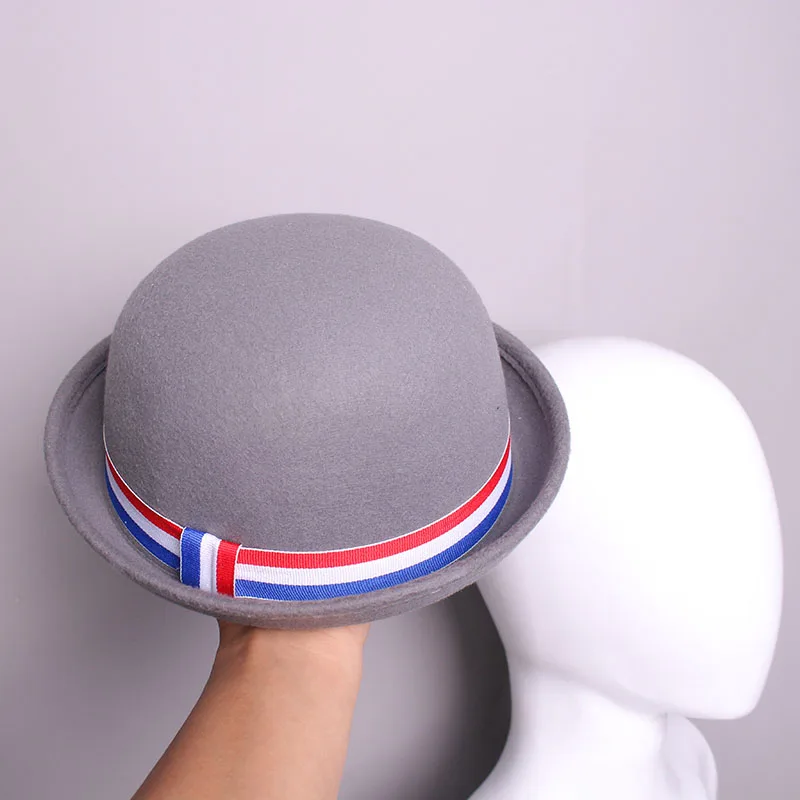 Matilda Hat Musical Movie Matilda Grey Cosplay Hat Wool Hat Halloween Christmas Carnival Unisex Hat Accessories For Child Adult