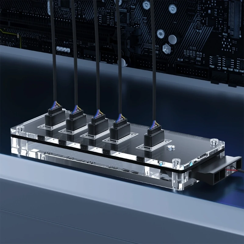 9Pin USB Splitter Motherboards USB 9Pin Interfaces Header Splitter 1 to 4 Port