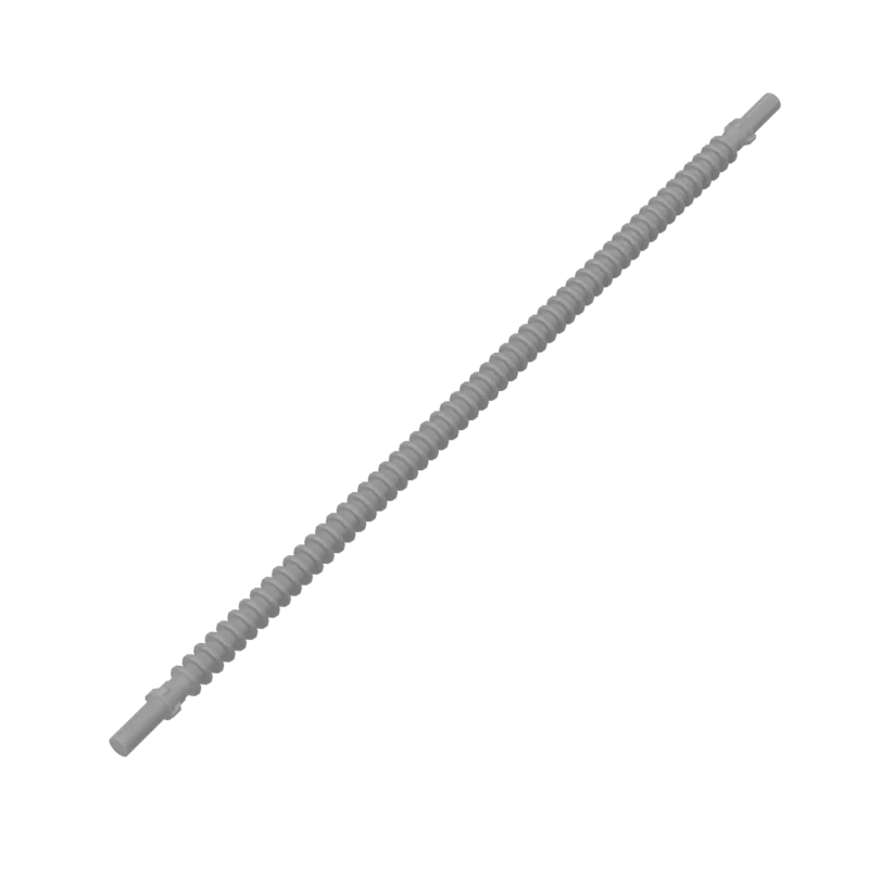1Pc MOC Parts 57539 Flexible Ribbed Hose 8mm Ends 19L Compatible Bricks DIY Assmble Building Blocks Particle Kid Puzzle Toy